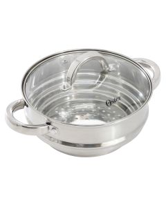 Oster Sangerfield 8 Inch Universal Stainless Steel Steamer with Lid